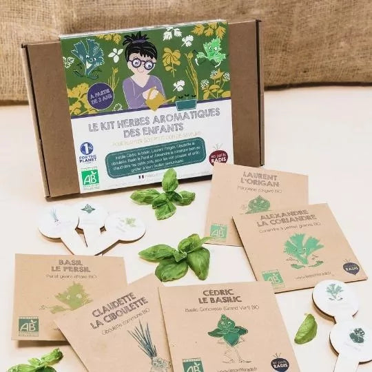 Kit aromatico biologico per bambini