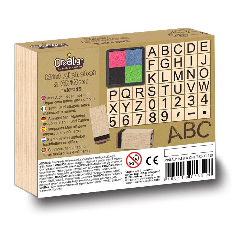 Mini alfabeto e numeri
