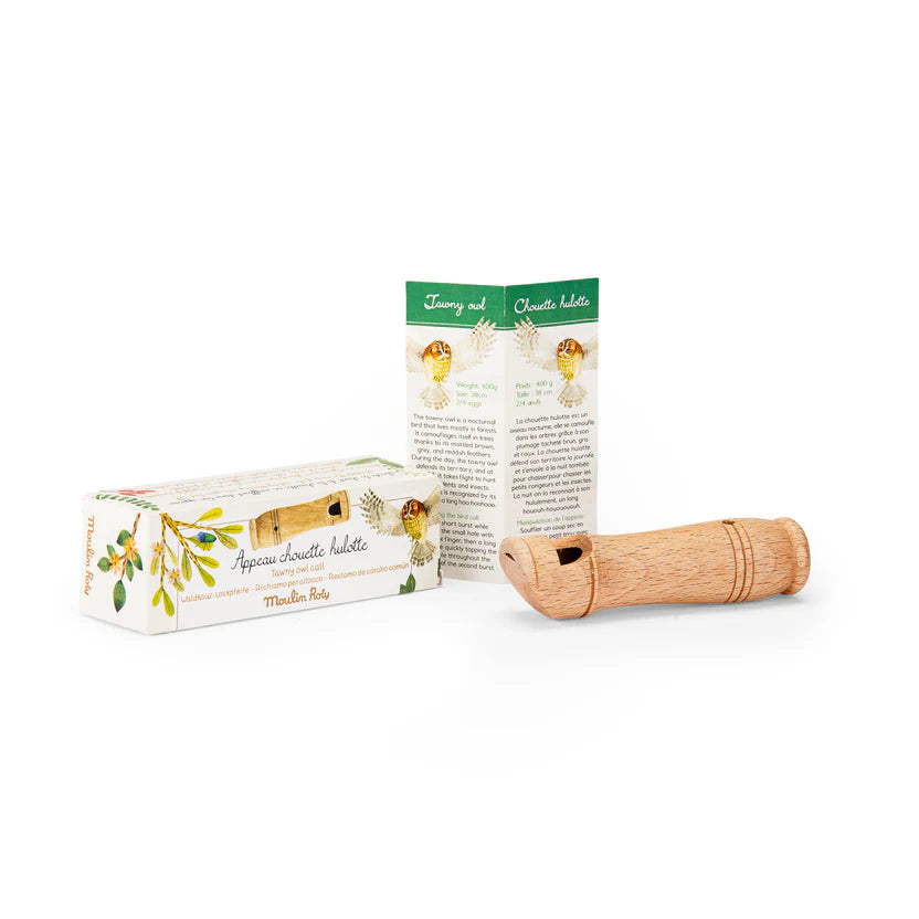 Richiamo per allocco in legno