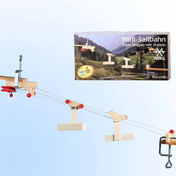 Mini telecabina, kit per 2 telecabine con stazione