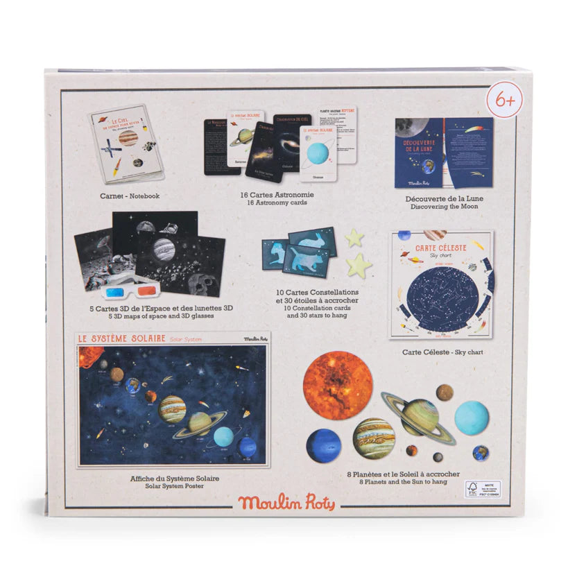 Cofanetto alla scoperta dello spazio (italiano/inglese)