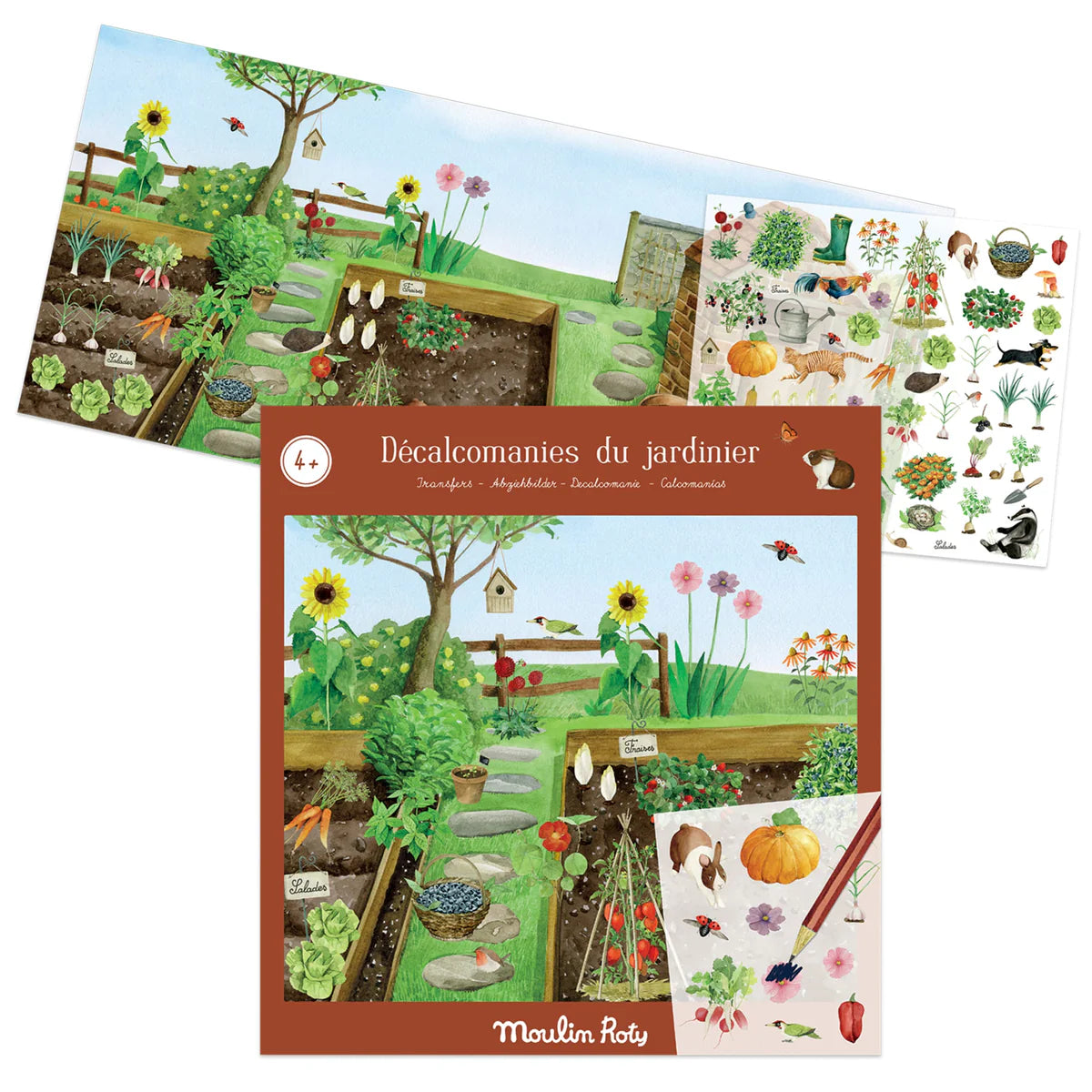 Trasferelli decalcomanie Il Giardiniere