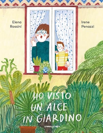 Ho visto un alce in giardino.